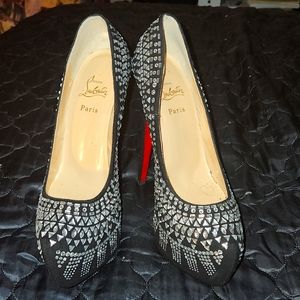 Christian Louboutin Black Decora
